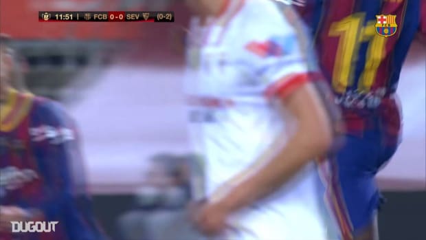 Ousmane Dembele’s sensational strike vs Sevilla